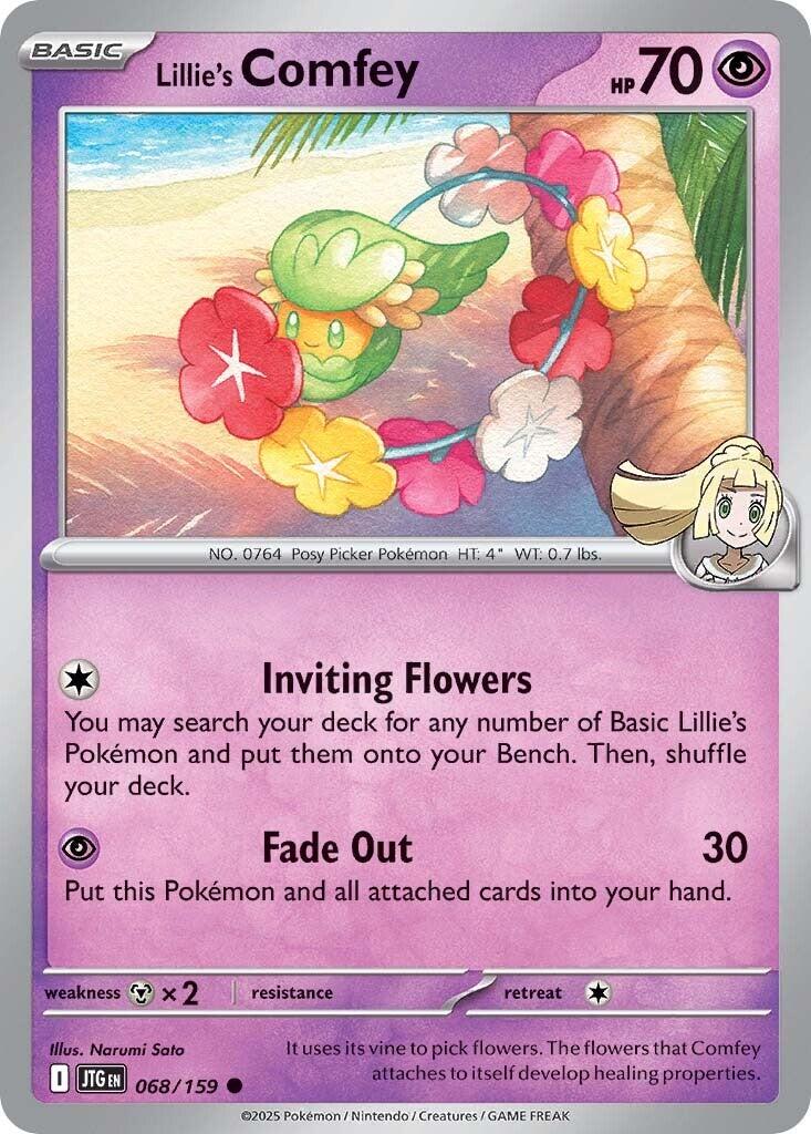 Lillie's Comfey (068/159) [Scarlet & Violet: Journey Together] | Good Games Morley