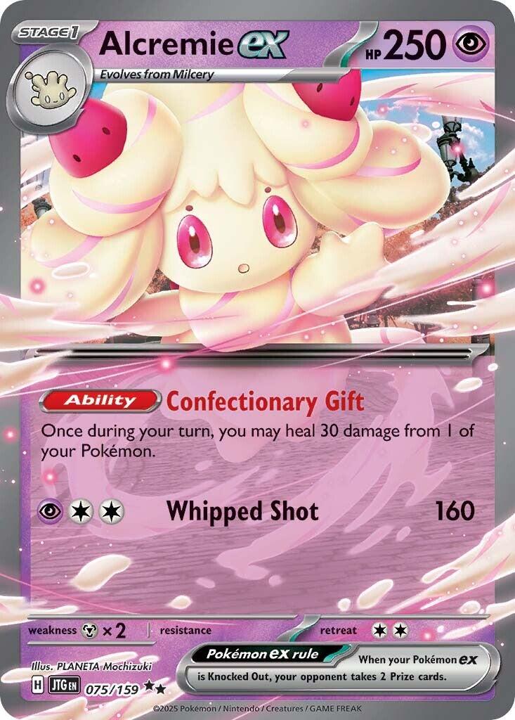 Alcremie ex (075/159) [Scarlet & Violet: Journey Together] | Good Games Morley