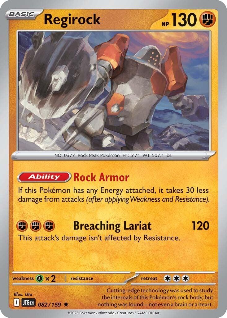 Regirock (082/159) [Scarlet & Violet: Journey Together] | Good Games Morley