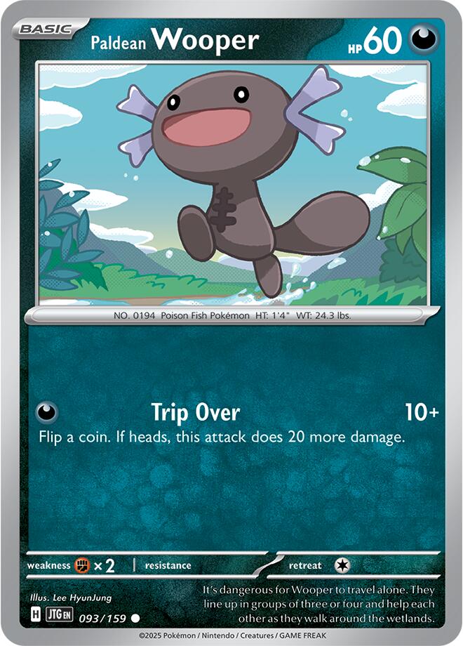 Paldean Wooper (093/159) [Scarlet & Violet: Journey Together] | Good Games Morley