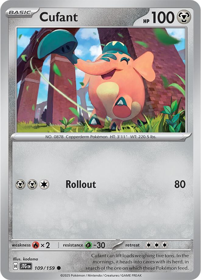 Cufant (109/159) [Scarlet & Violet: Journey Together] | Good Games Morley