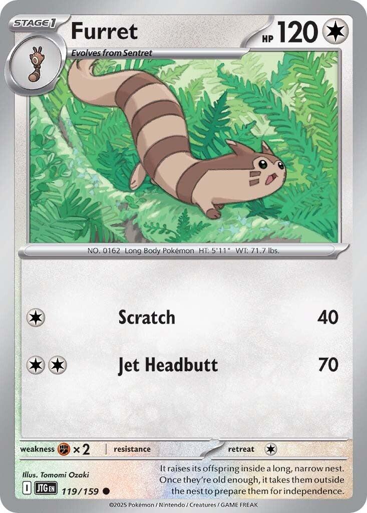 Furret (119/159) [Scarlet & Violet: Journey Together] | Good Games Morley