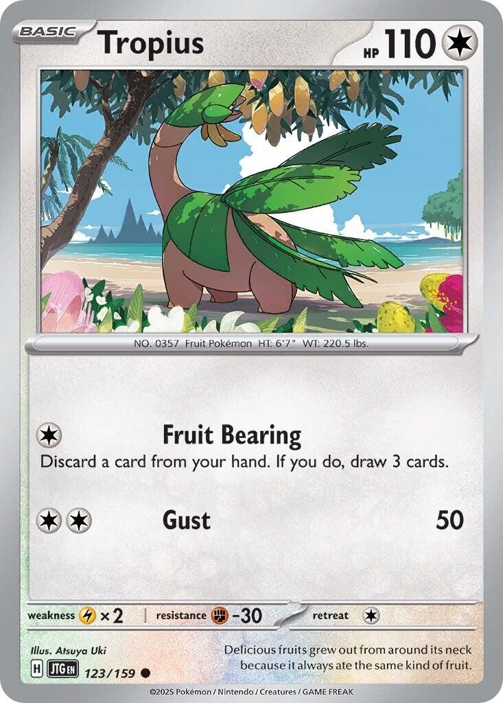 Tropius (123/159) [Scarlet & Violet: Journey Together] | Good Games Morley