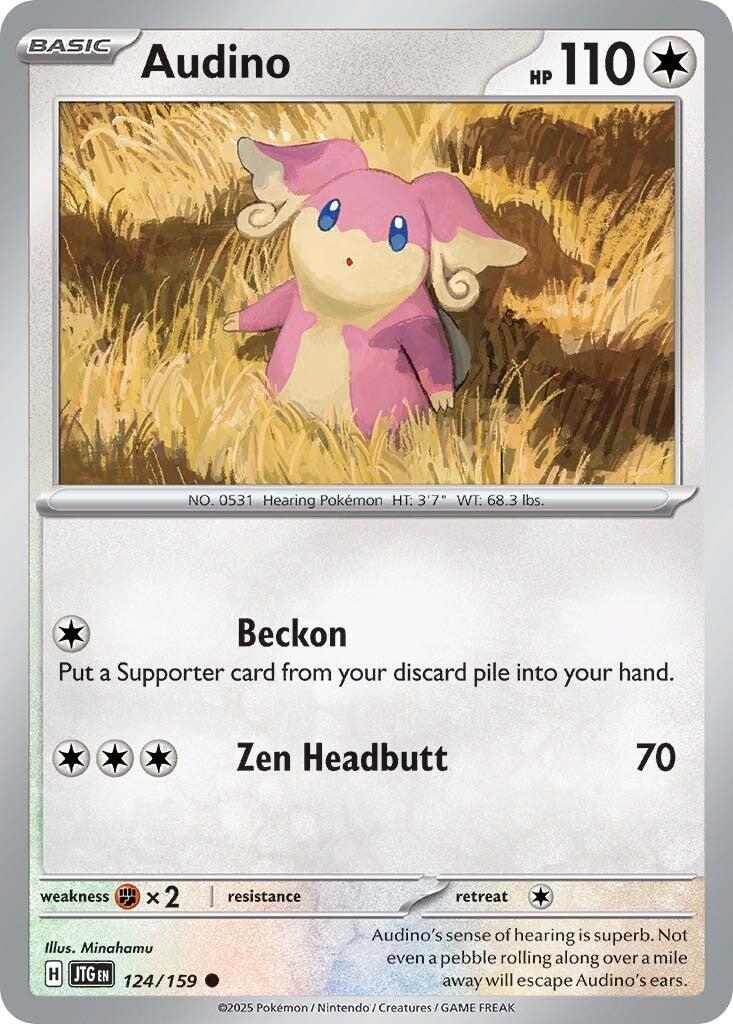 Audino (124/159) [Scarlet & Violet: Journey Together] | Good Games Morley