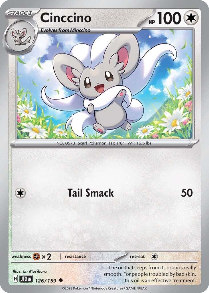 Cinccino (126/159) [Scarlet & Violet: Journey Together] | Good Games Morley