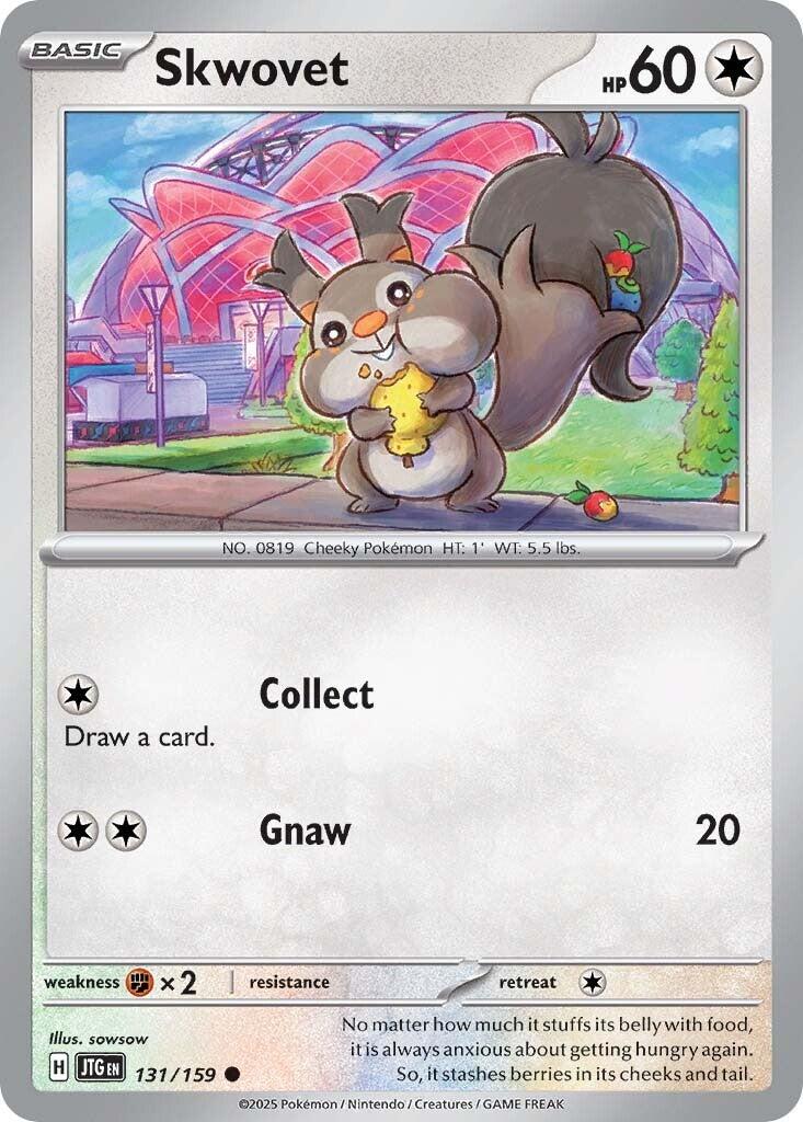Skwovet (131/159) [Scarlet & Violet: Journey Together] | Good Games Morley