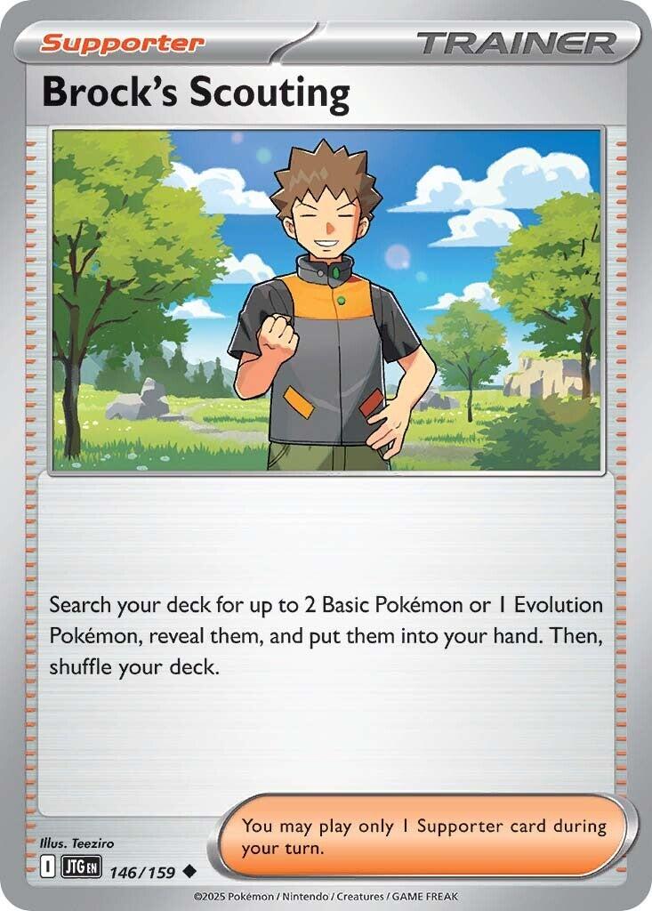Brock's Scouting (146/159) [Scarlet & Violet: Journey Together] | Good Games Morley
