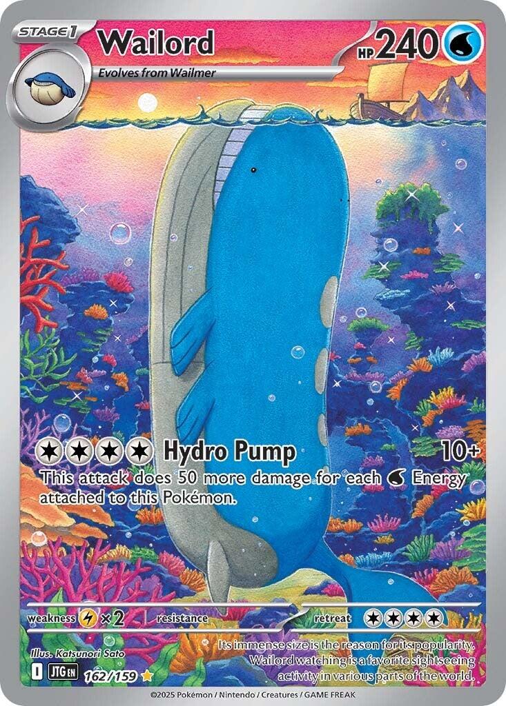 Wailord (162/159) [Scarlet & Violet: Journey Together] | Good Games Morley