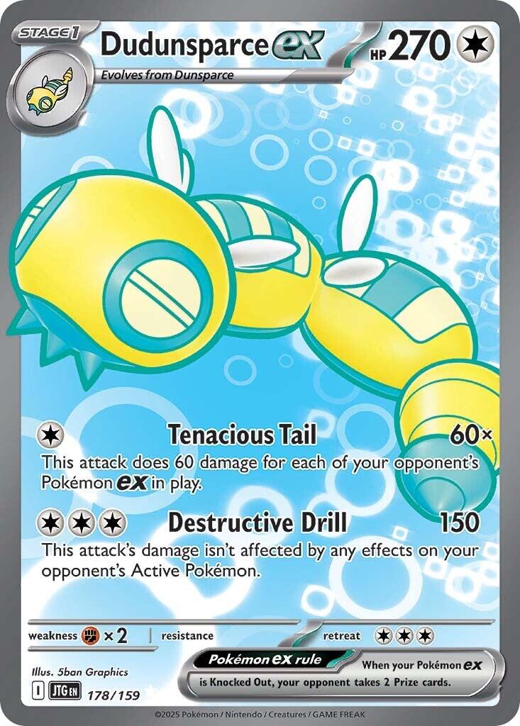 Dudunsparce ex (178/159) [Scarlet & Violet: Journey Together] | Good Games Morley