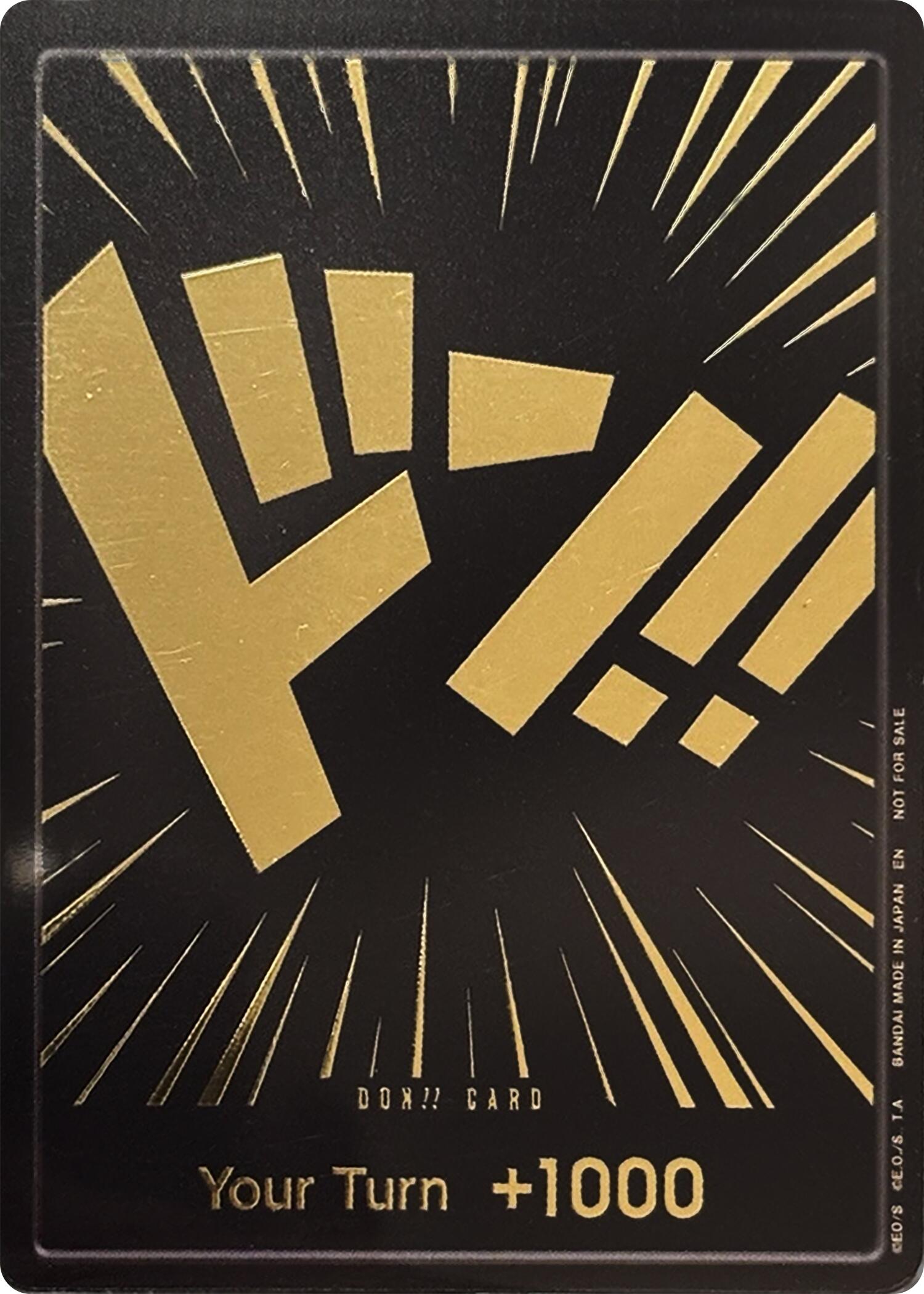 DON!! Card (Black and Gold) [One Piece Promotion Cards] | Good Games Morley