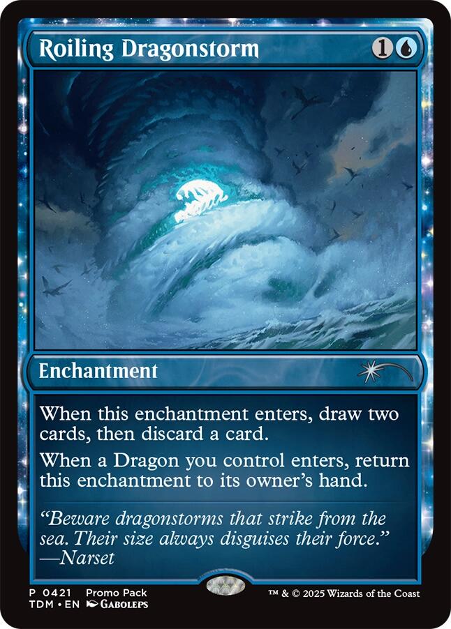 Roiling Dragonstorm [Tarkir: Dragonstorm Promos] | Good Games Morley
