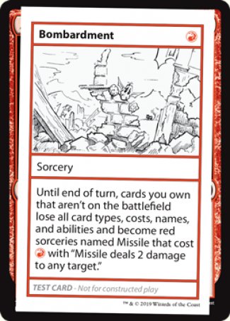 Bombardment (2021 Edition) [Mystery Booster Playtest Cards] | Good Games Morley