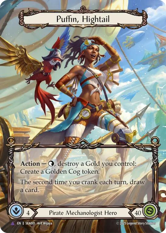 Puffin, Hightail (Marvel) [SEA001] (High Seas)  Cold Foil | Good Games Morley