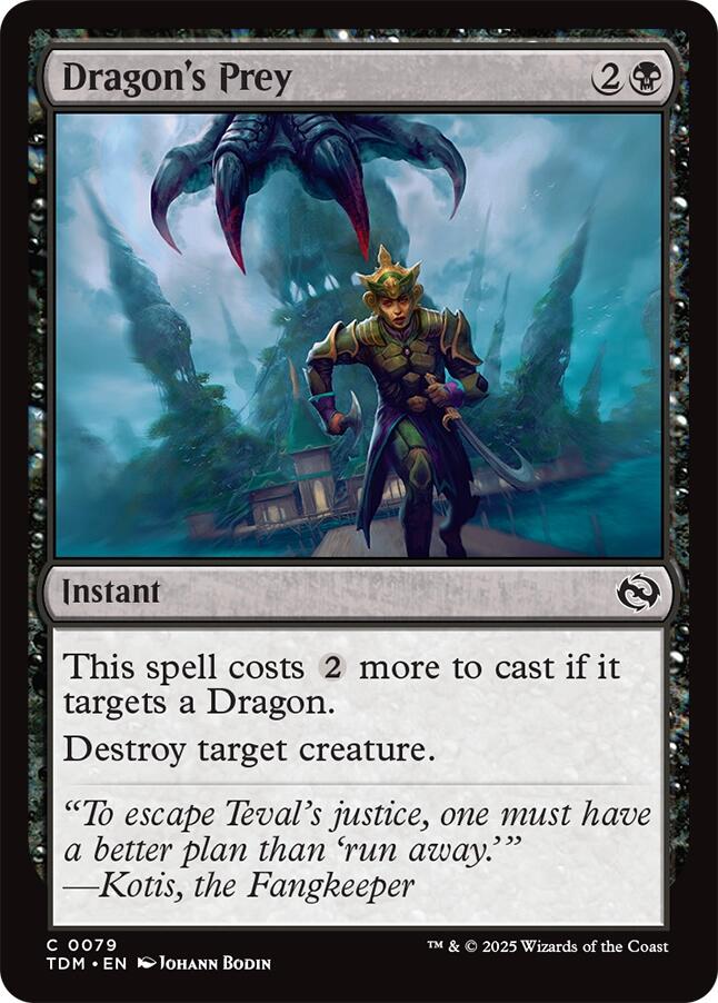 Dragon's Prey [Tarkir: Dragonstorm] | Good Games Morley