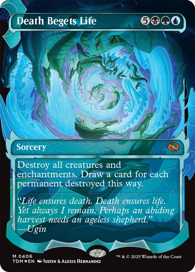 Death Begets Life (Showcase) [Tarkir: Dragonstorm] | Good Games Morley