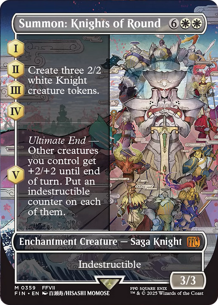 Summon: Knights of Round (Borderless) [FINAL FANTASY] | Good Games Morley