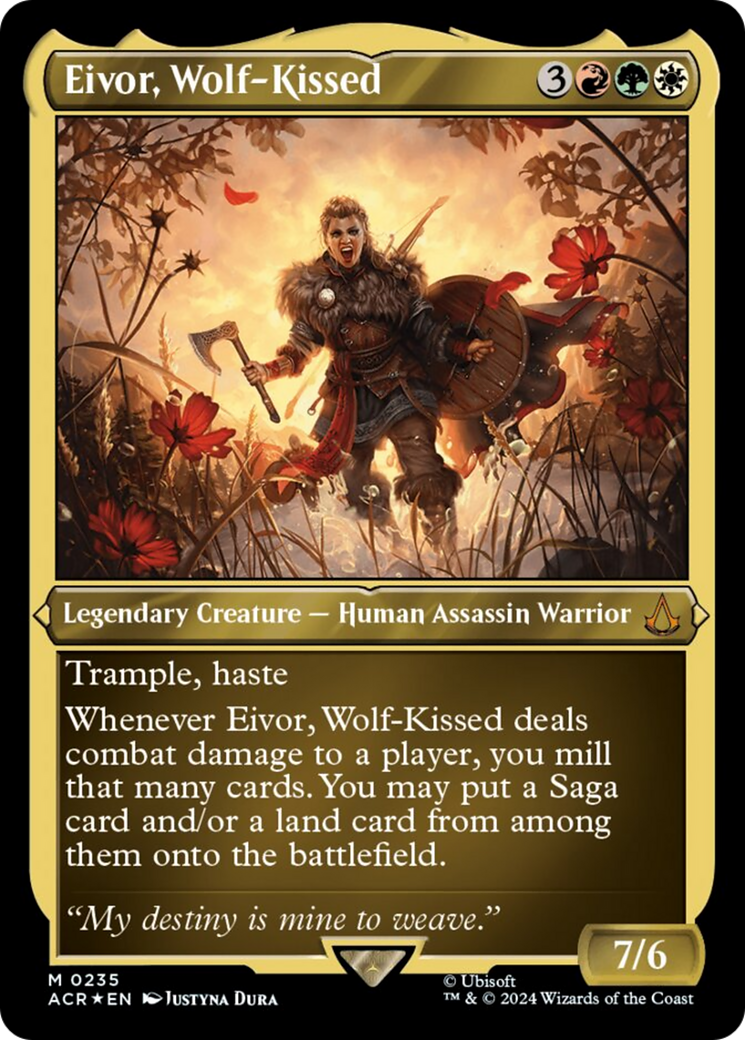 Eivor, Wolf-Kissed (Foil Etched) [Assassin's Creed] | Good Games Morley