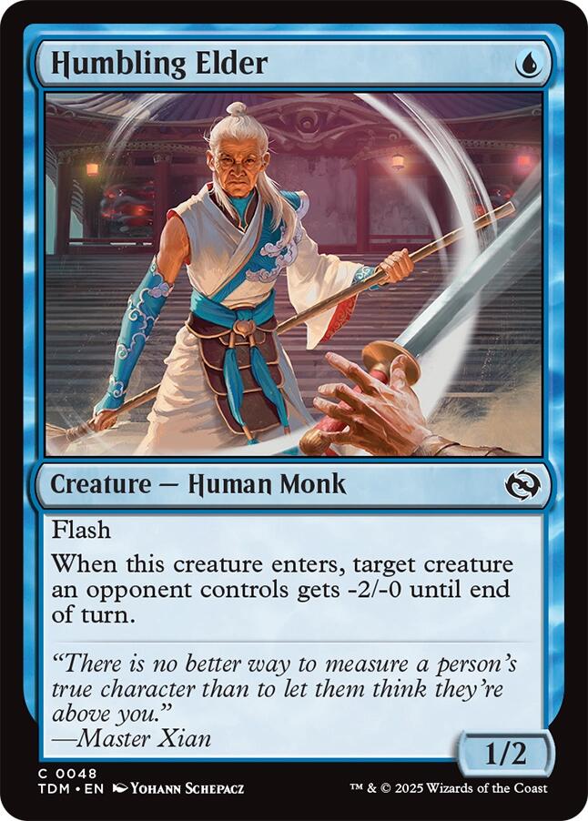 Humbling Elder [Tarkir: Dragonstorm] | Good Games Morley