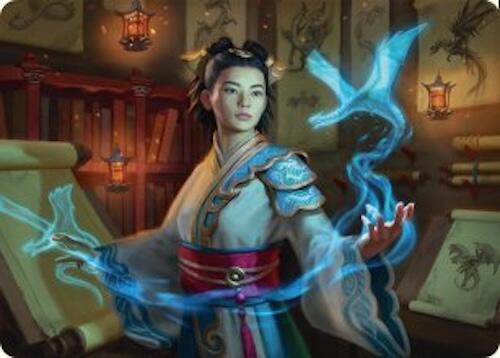 Dragonologist Art Card (6/54) [Tarkir: Dragonstorm Art Series] | Good Games Morley