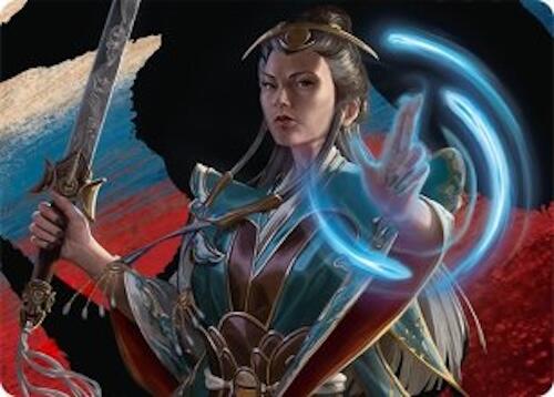 Narset, Jeskai Waymaster Art Card (44/54) [Tarkir: Dragonstorm Art Series] | Good Games Morley