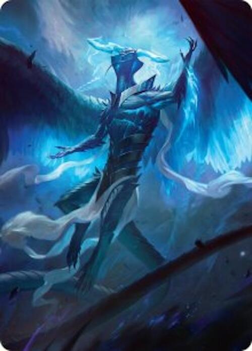 Ugin, Eye of the Storms Art Card (1/54) [Tarkir: Dragonstorm Art Series] | Good Games Morley