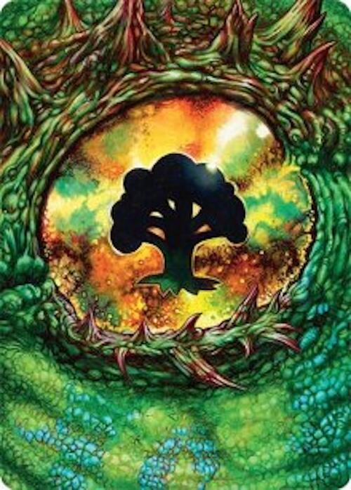 Forest Art Card (32/54) [Tarkir: Dragonstorm Art Series] | Good Games Morley