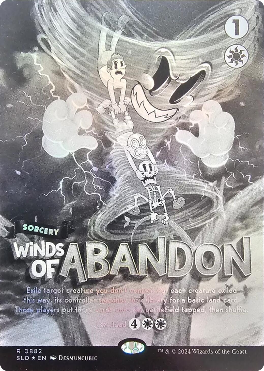 Winds of Abandon (Black & White Foil) [Secret Lair Drop Series] | Good Games Morley