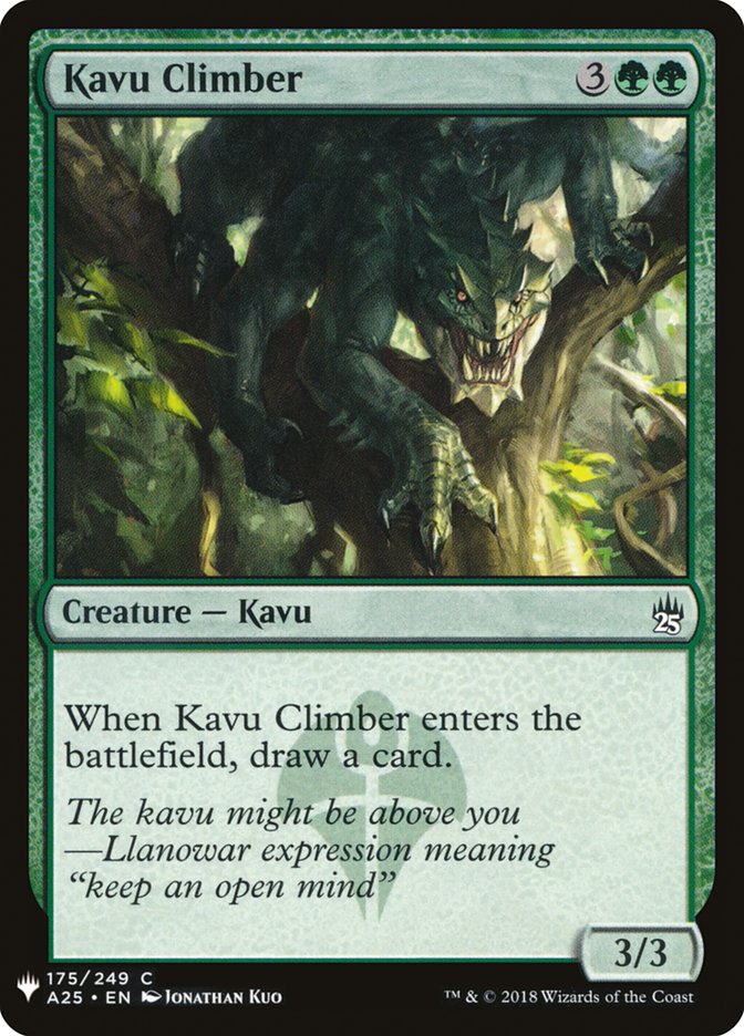 Kavu Climber [Mystery Booster] | Good Games Morley