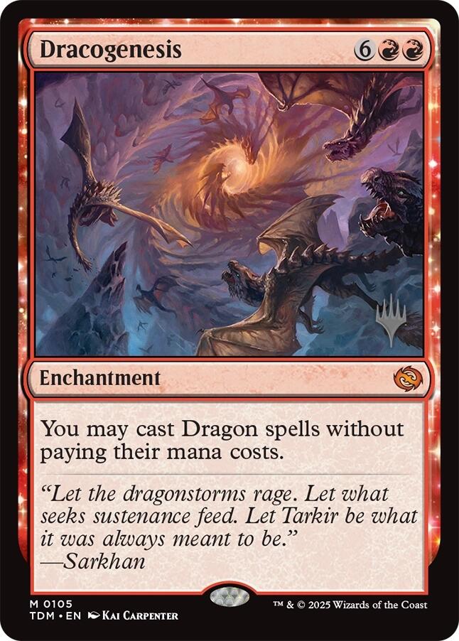 Dracogenesis [Tarkir: Dragonstorm Promos] | Good Games Morley