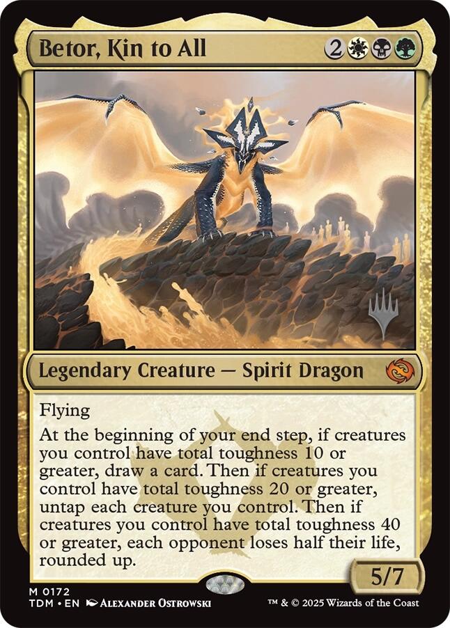 Betor, Kin to All [Tarkir: Dragonstorm Promos] | Good Games Morley
