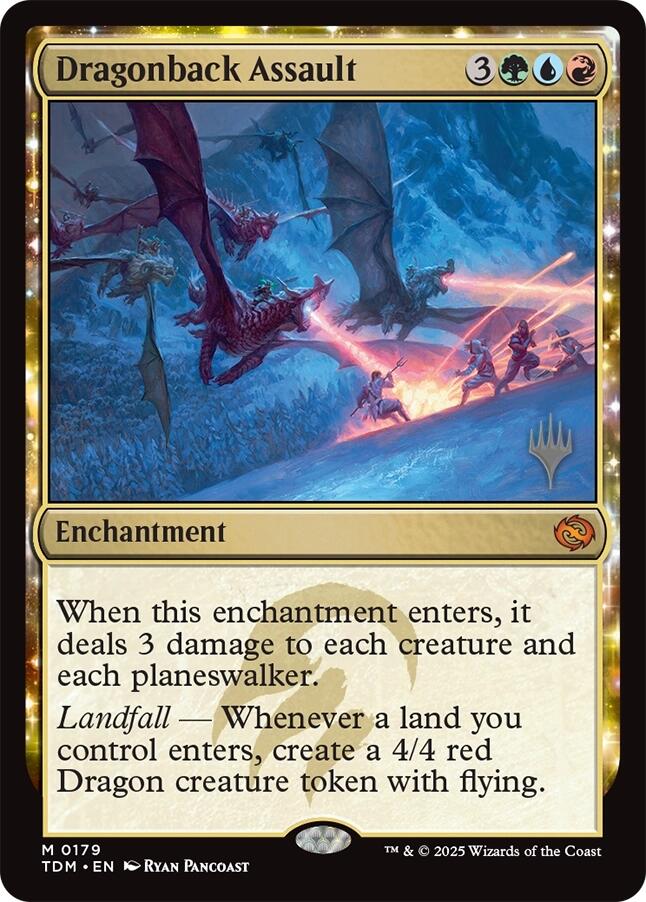 Dragonback Assault [Tarkir: Dragonstorm Promos] | Good Games Morley