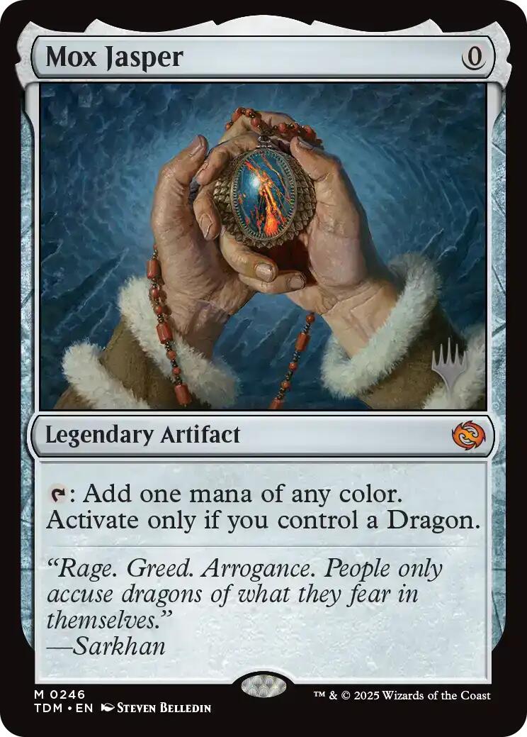 Mox Jasper [Tarkir: Dragonstorm Promos] | Good Games Morley