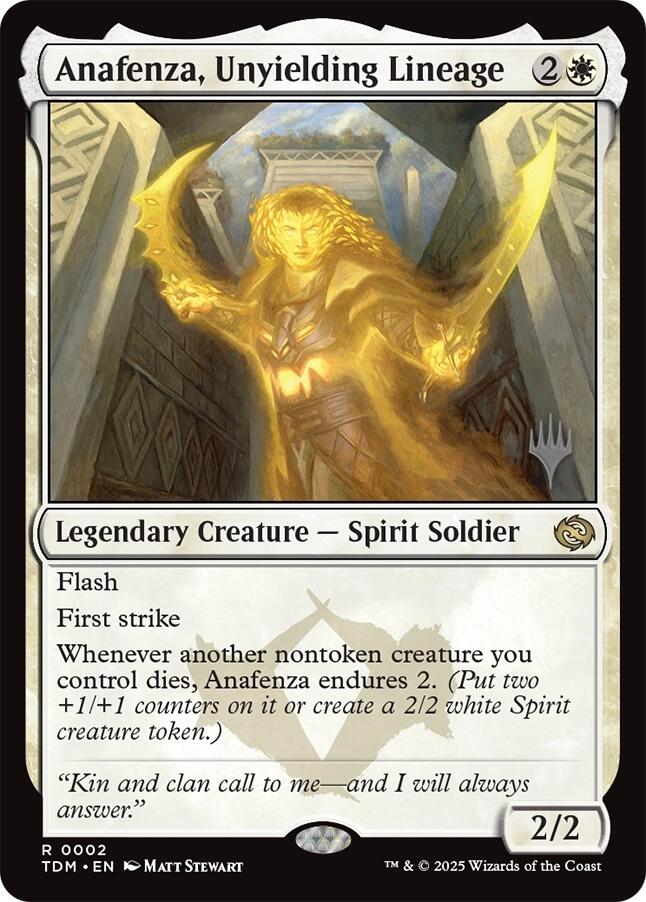 Anafenza, Unyielding Lineage [Tarkir: Dragonstorm Promos] | Good Games Morley