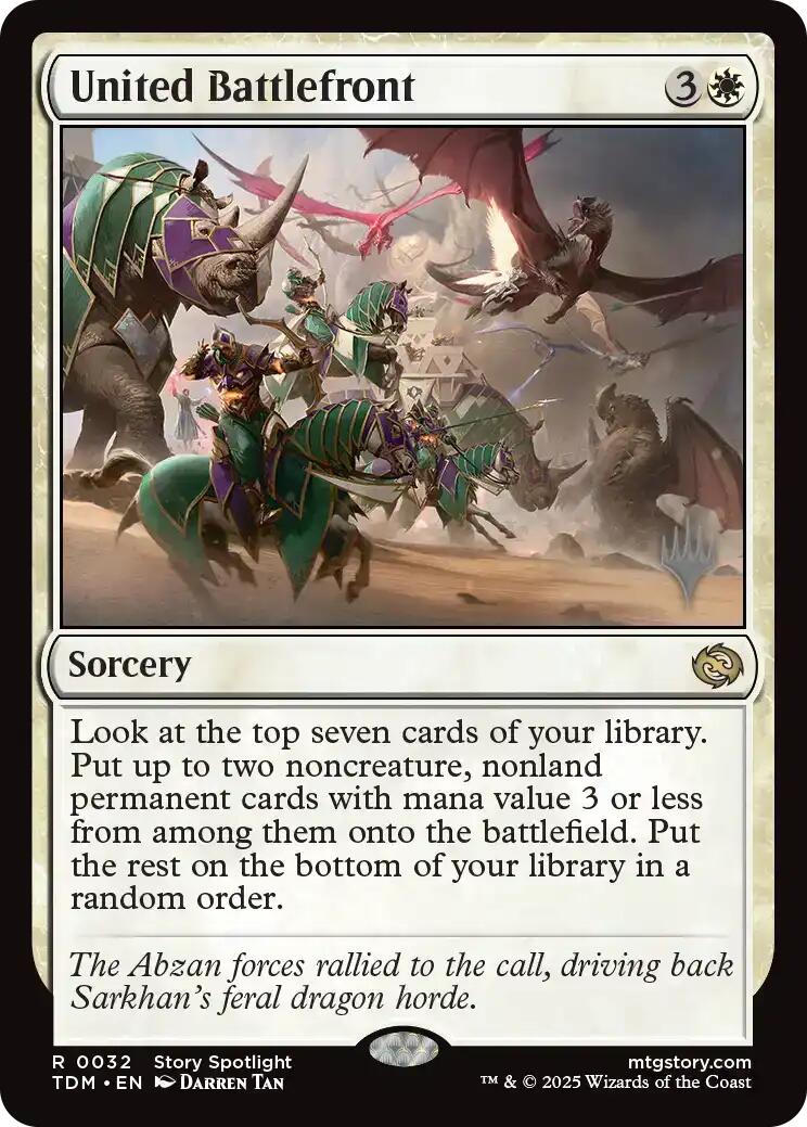 United Battlefront [Tarkir: Dragonstorm Promos] | Good Games Morley