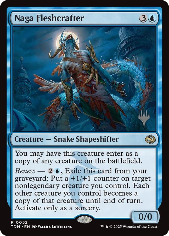Naga Fleshcrafter [Tarkir: Dragonstorm Promos] | Good Games Morley