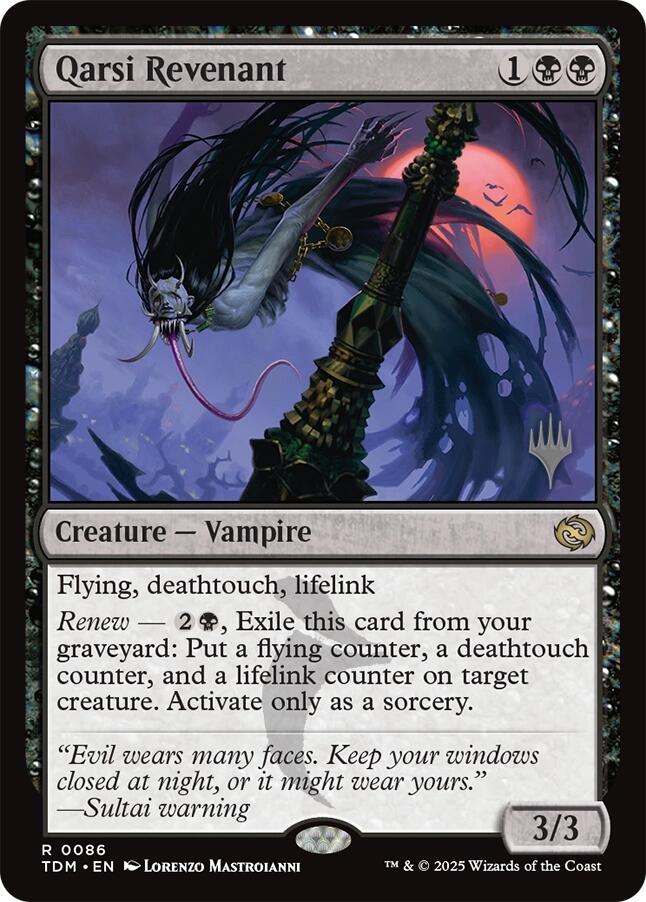Qarsi Revenant [Tarkir: Dragonstorm Promos] | Good Games Morley