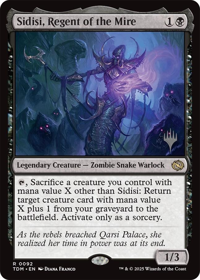 Sidisi, Regent of the Mire [Tarkir: Dragonstorm Promos] | Good Games Morley