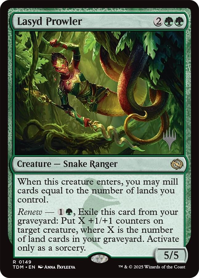 Lasyd Prowler [Tarkir: Dragonstorm Promos] | Good Games Morley