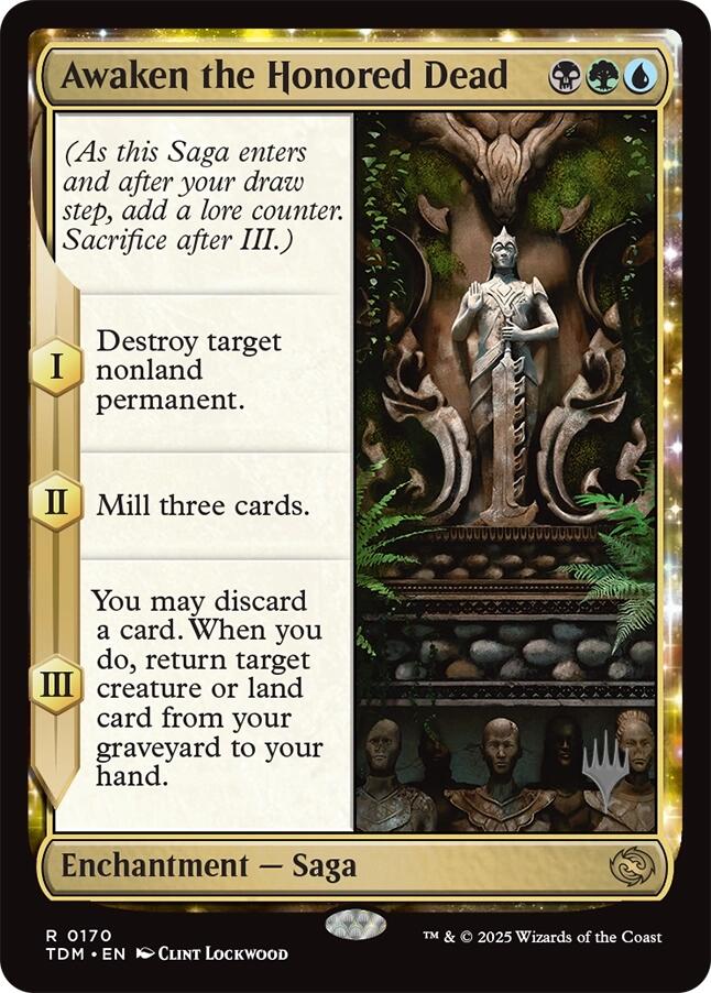 Awaken the Honored Dead [Tarkir: Dragonstorm Promos] | Good Games Morley