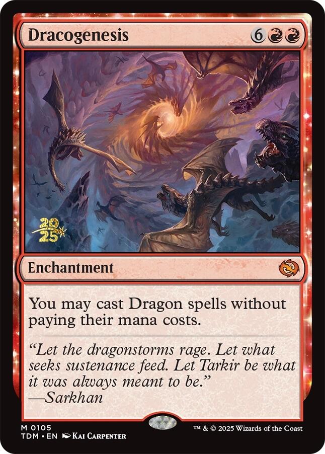 Dracogenesis [Tarkir: Dragonstorm Prerelease Promos] | Good Games Morley