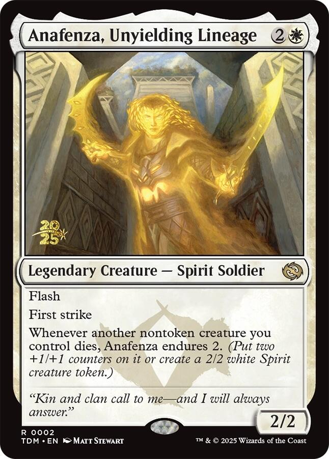 Anafenza, Unyielding Lineage [Tarkir: Dragonstorm Prerelease Promos] | Good Games Morley