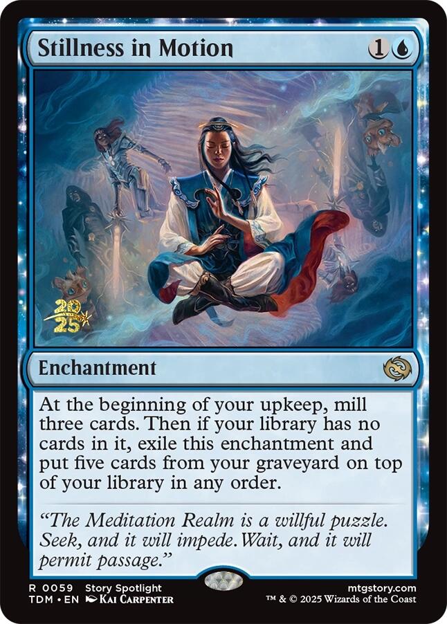 Stillness in Motion [Tarkir: Dragonstorm Prerelease Promos] | Good Games Morley