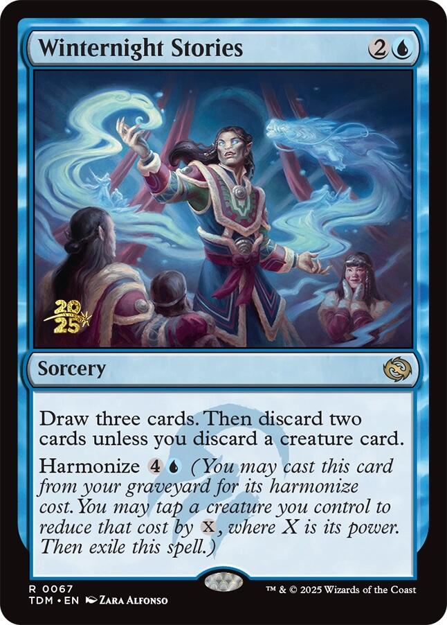 Winternight Stories [Tarkir: Dragonstorm Prerelease Promos] | Good Games Morley