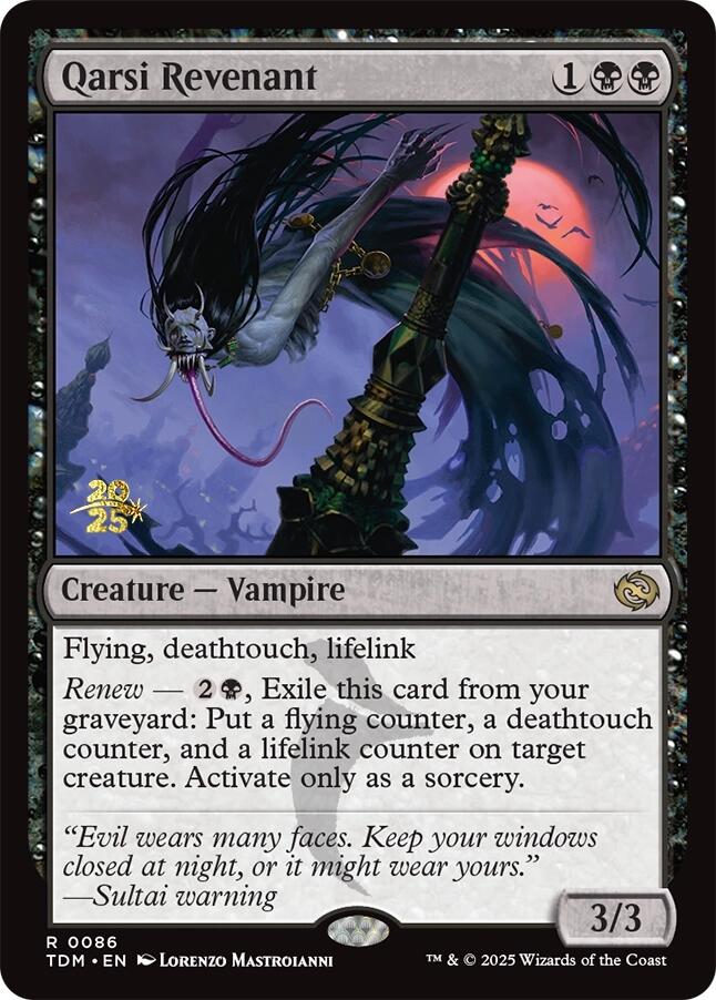 Qarsi Revenant [Tarkir: Dragonstorm Prerelease Cards] | Good Games Morley
