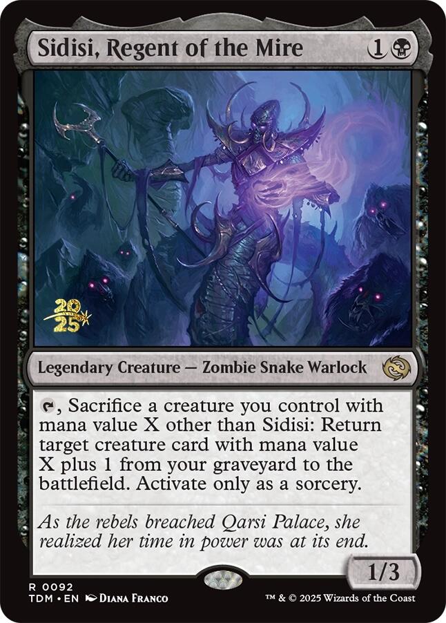Sidisi, Regent of the Mire [Tarkir: Dragonstorm Prerelease Promos] | Good Games Morley