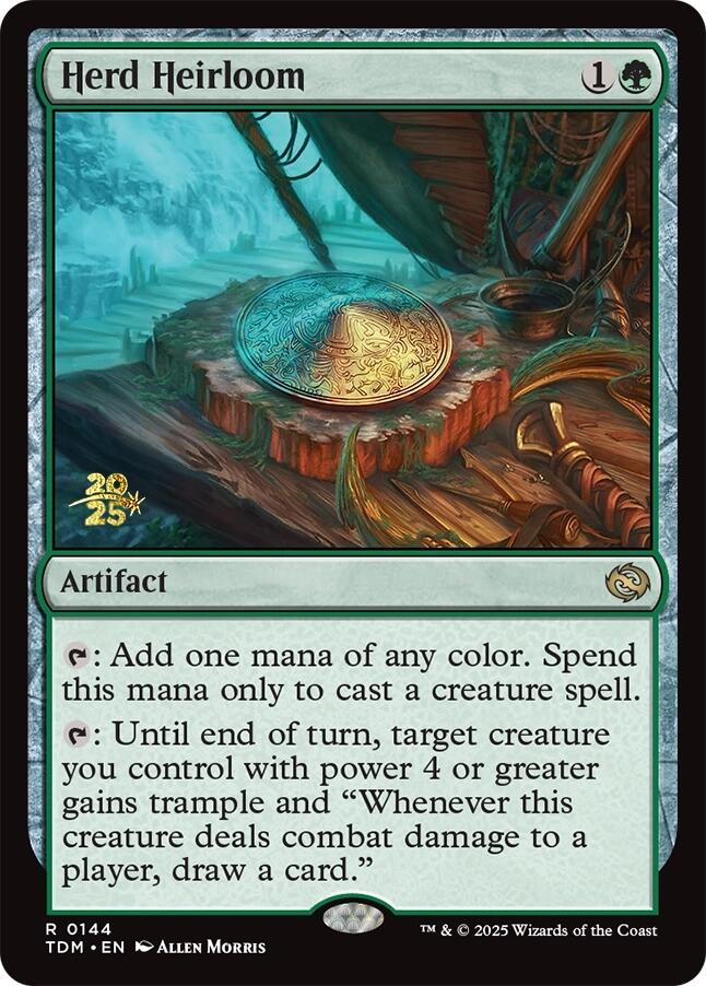 Herd Heirloom [Tarkir: Dragonstorm Prerelease Promos] | Good Games Morley