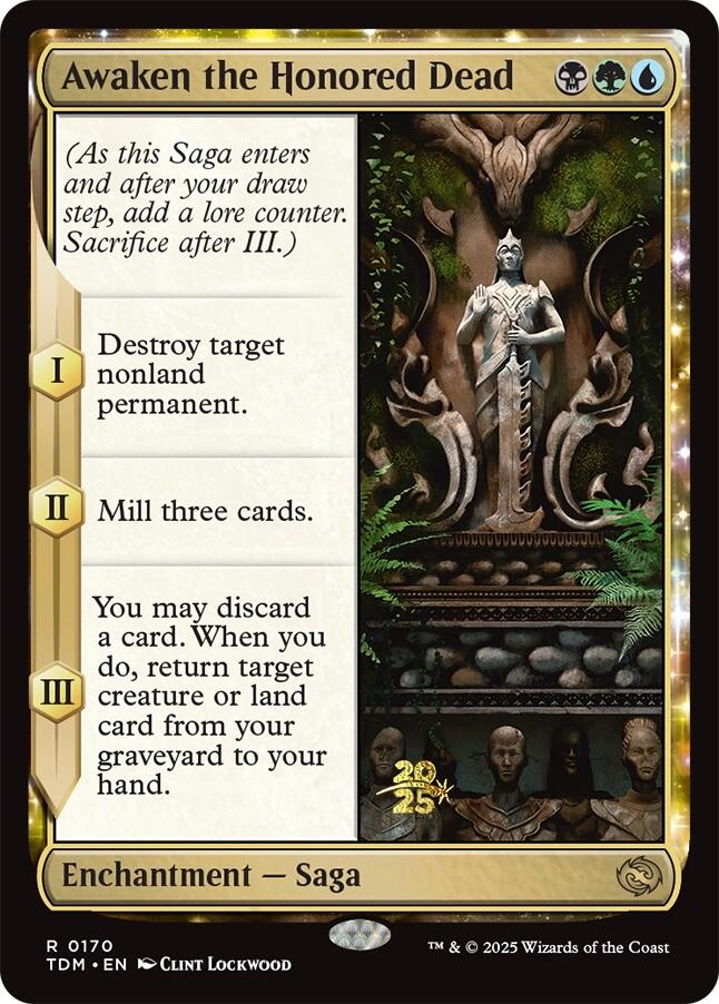 Awaken the Honored Dead [Tarkir: Dragonstorm Prerelease Promos] | Good Games Morley