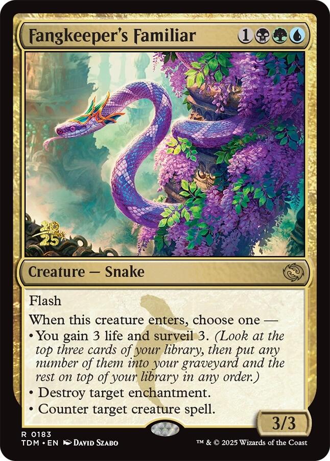 Fangkeeper's Familiar [Tarkir: Dragonstorm Prerelease Cards] | Good Games Morley