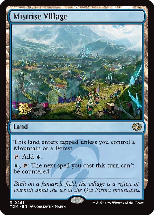 Mistrise Village [Tarkir: Dragonstorm Prerelease Promos] | Good Games Morley