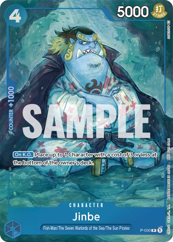 Jinbe (Event Pack Vol.1) P-030 (One Piece Promotion Cards)  - Foil | Good Games Morley
